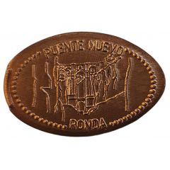 Elongated coin - Ronda