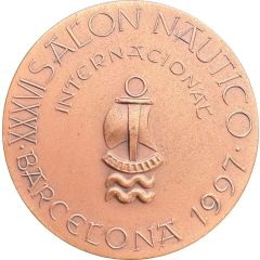 Medal - 36th international nautical exhibition in Barcelona 1997