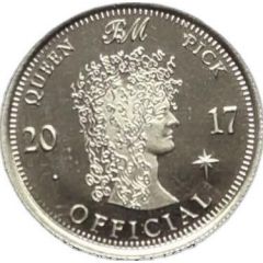 Medal - Brian May 6 Pence Guitar Pick
