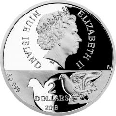 2 Dollars - Elizabeth II In the Air