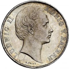 1 Vereinsthaler - Louis II