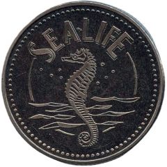 Jeton touristique - Sea Life Hippocampe