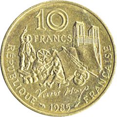 10 Francs Victor Hugo