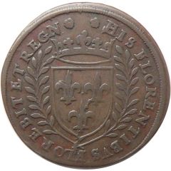 Rechenpfennig - Gallia Fortit Hans Krauwinckel
