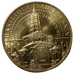 Jeton touristique, Arthus-Bertrand, basilique Saint-Sernin, Toulouse