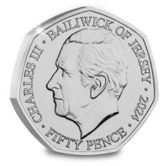 50 Pence - Charles III St Andrew