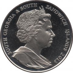 2 Pounds - Elizabeth II Birth of Prince George