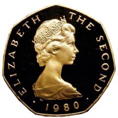 50 Pence - Elizabeth II Odin`s Raven, Gold Proof