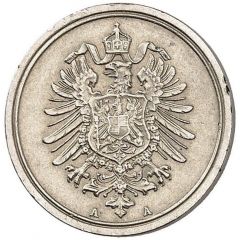 1 Pfennig - Wilhelm II Pattern
