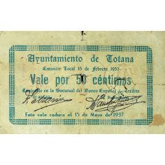 50 Céntimos Totana