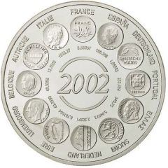 Naissance de la monnaie unique - Essai argent