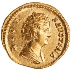 Aureus - Faustina the Elder CERES, Ceres