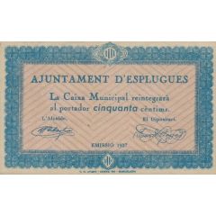 50 Céntimos Esplugues