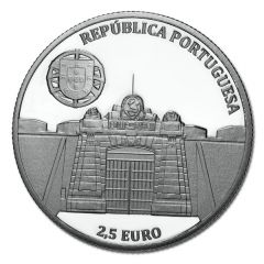 2 1/2 Euros Elvas Fortifications, Proof Issue
