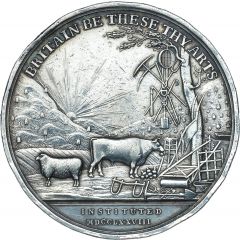 Award - George III Agricultural Society Richmondshire, silver