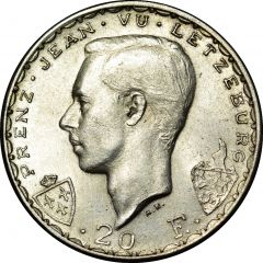 20 Francs - Charlotte John the Blind