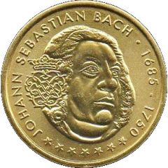 Medal - Thuringia Johann Sebastian Bach