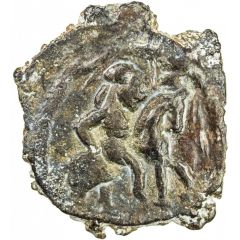 Unknown Æ - Anonymous / In the name of Thun Jabgu Khan, 618-628 Kabarna, retrograde tamgha