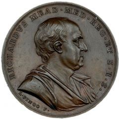 Medal - George II Richard Mead, bronze