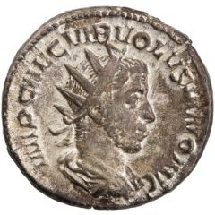 Antoninianus - Volusianus AEQVITAS AVGG, Aequitas