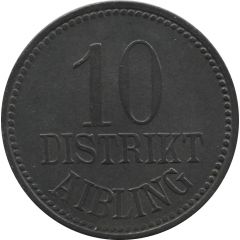 10 Pfennig - Aibling