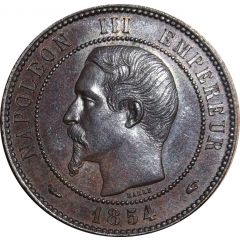 10 Centimes module - Napoleon III S.M.I. Visite de la monnaie