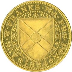 Medal Sir Augustus Franks, gold