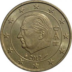 10 Euro Cents - Albert II 2nd map, 2nd type, 1st portrait
