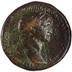 Sestertius - Trajan S P Q R OPTIMO PRINCIPI S C, Aequitas