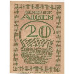 20 Heller Aigen
