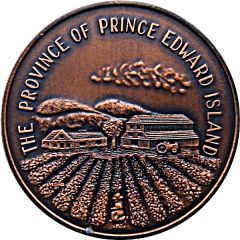 Token - Prince Edward Island Joined The Dominion of Canada 1873
