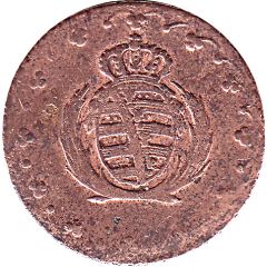 1 Pfennig - Frederick August I