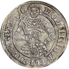 Lejrskilling / 10 Hvid - Frederik I Roskilde mint