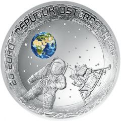 20 Euros Moon landing