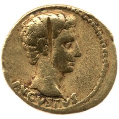 Aureus - Augustus SIGNIS RECEPTIS, Mars