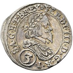 3 Kreuzers - Ferdinand III Graz