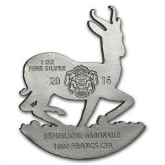 1000 Francs Springbok irregular