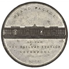 Medal - Victoria Grand Junction Railway, W B Promoli