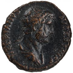Dupondius or As - Hadrian FELICITAS AVG S C, Felicitas