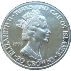 20 Crowns - Elizabeth II Coronation Anniversary