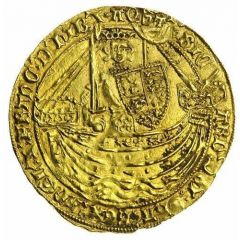 1 Noble - Richard II London mint, type IV