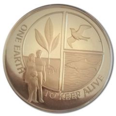 Medal - United Nations One Earth to Keep Alive