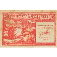 1 Peseta La Garriga