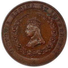 Medalet - Victoria Golden Jubilee, W.J. Taylor, bronze
