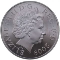 10 Pence - Elizabeth II 4th portrait, Royal Shield, Silver Proof