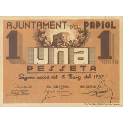 1 Peseta El Papiol