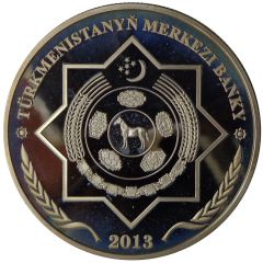 50 Manat Akhal-Teke horse