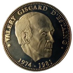 Token - Président de la République Valery Giscard D`Estaing
