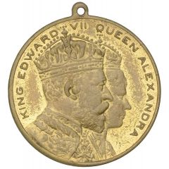 Medalet - Edward VII Coronation
