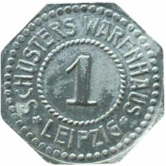 1 Pfennig - Leipzig Schusters Warenhaus